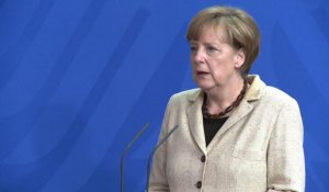 Merkel: "dommage" que Poutine aille en Crimée