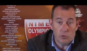 Jean-Marc Conrad, nouveau président de Nîmes Olympique