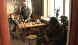 Reportage : une base antiaérienne de Crimée contrôlée par les Russes