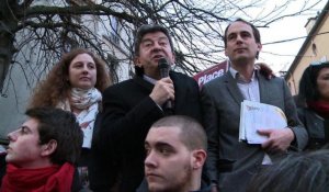 Municipales: Mélenchon venu soutenir le candidat FG à Montreuil