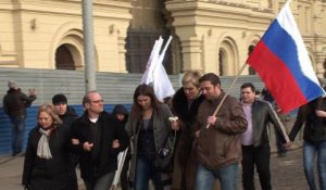 Rassemblement pro-Crimée près du Kremlin à Moscou