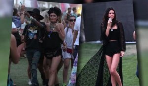 Les looks de Kylie et Kendall Jenner à Coachella