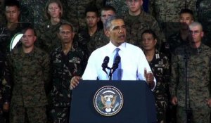 Obama réaffirme aux Philippines le soutien militaire des USA