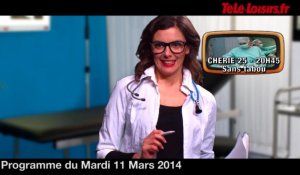 Quand le Docteur Speakerine drague son patient... (programmes du 11 mars)