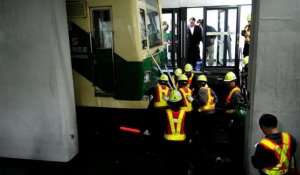 Collision de deux rames de métro à Séoul: plus de 100 blessés
