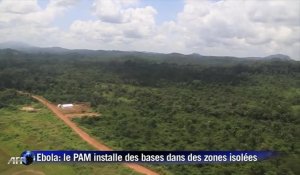 Ebola: le PAM installe des bases dans les zones isolées