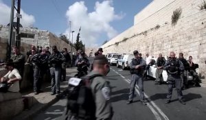Tensions à Jérusalem: l'accès à l'esplanade des Mosquées limité