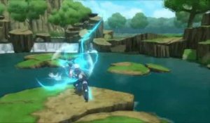 Naruto Shippuden Ultimate Ninja Storm 2 - Gameplay Kakashi vs Naruto & Sakura