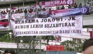 Joko Widodo intronisé président de l'Indonésie