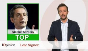 Top Flop : Sarkozy creuse l'écart, Balkany risque gros