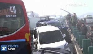 Corée du Sud : un carambolage impliquant 100 voitures fait deux morts