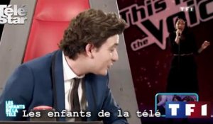 Les enfants de la télé -  La réaction de Jenifer devant la parodie de The Voice du Palmashow - Vendredi 13 février 2015