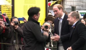 Japon: le prince William visite la zone dévastée par le tsunami