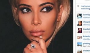 Kim Kardashian nue sur le web