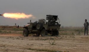 Les forces irakiennes pilonnent les jihadistes de l'EI assiégés dans Tikrit