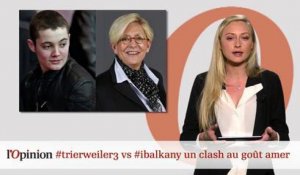 #tweetclash : #Trierweiler3 vs #Ibalkany, un clash au goût amer