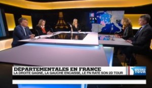 Départementales en France : la droite gagne, la gauche encaisse, le FN trébuche (partie 1)