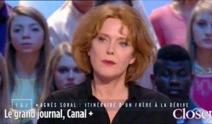 Le grand journal : Agnès Soral parle de son frère, lundi 30 mars 2015