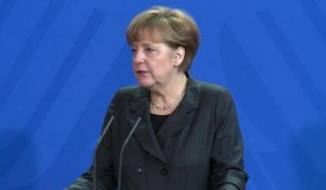 Berlin et Paris défendent "la paix européenne" (Merkel)