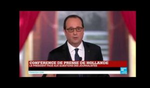 "Nous devons beaucoup plus aider les Africains à agir contre le terrorisme", François Hollande