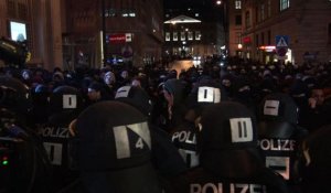 Premier défilé du mouvement islamophobe Pegida à Vienne