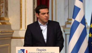 Tsipras: la Grèce n'est "pas une menace pour l'Europe"