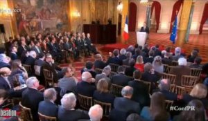 François Hollande sur l'affaire Closer : «Mon indignation est totale»