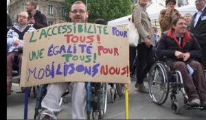 Manifestation des handicapés : «Le manque d'accessibilité est un handicap en plus»