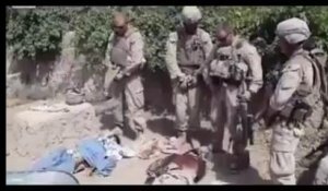 Des Marines américains urinent sur des cadavres de présumés talibans ?