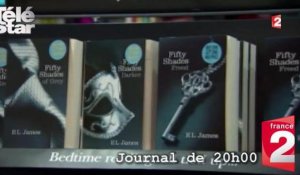 JT 20h00 France 2 - Les réactions du public après vu le film 50 nuances de Grey - Samedi 7 février 2015