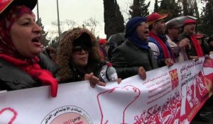 Tunisie: marche de soutien aux victimes du Bardo