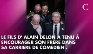 PHOTO. "Une pure gueule de cinoche" : Anthony Delon encourage son frère, Alain-Fabien Delon, dans sa carrière d'acteur