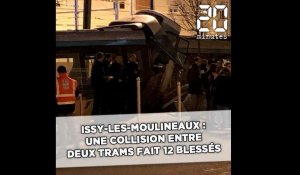 Issy-les-Moulineaux: Une collision entre deux trams fait douze blessés dont un grave