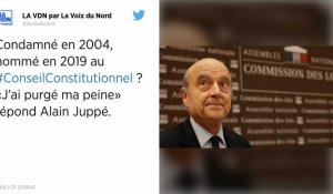 Conseil constitutionnel. Alain Juppé invoque un « droit à l'oubli » sur sa condamnation passée