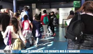 Open 13 Provence, les enfants mis à l'honneur