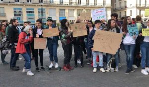 Nantes. Manifestation des lycéens pour le climat 