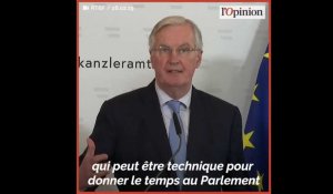 Report du Brexit: Macron et Barnier réclament des «décisions» plutôt que «du temps»