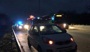 Saint-Omer-Capelle : accident sur l'autoroute A16
