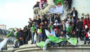 A Paris, manifestation contre un 5e mandat de Bouteflika (1)