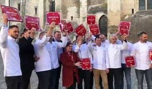 Les chefs étoilés de la région ont reçu leur plaque Michelin à Avignon