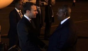 Macron atterrit à Djibouti pour sa visite officielle