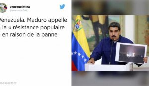 Venezuela. Maduro appelle à la « résistance populaire » en raison de la panne