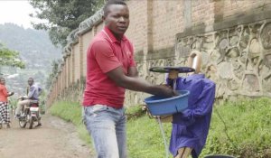 RDC: un robinet automatique pour lutter contre Ebola