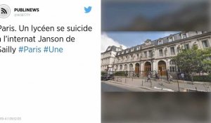 Paris. Un lycéen se suicide à l'internat Janson de Sailly