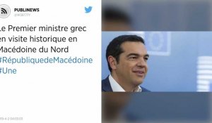 Le Premier ministre grec en visite historique en Macédoine du Nord