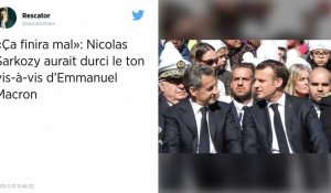 "Ça finira mal" : Sarkozy "durcit" le ton à l'égard de Macron