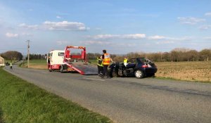 La Baroche-Gondouin. Une conductrice gravement blessée sur la RD34