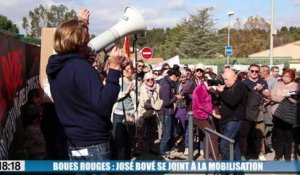 Boues Rouges : José Bové se joint à la mobilisation