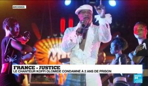 Le chanteur Koffi Olomide condamné à 2 ans de prison