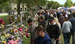 Les Néo-zélandais rendent hommage aux victimes